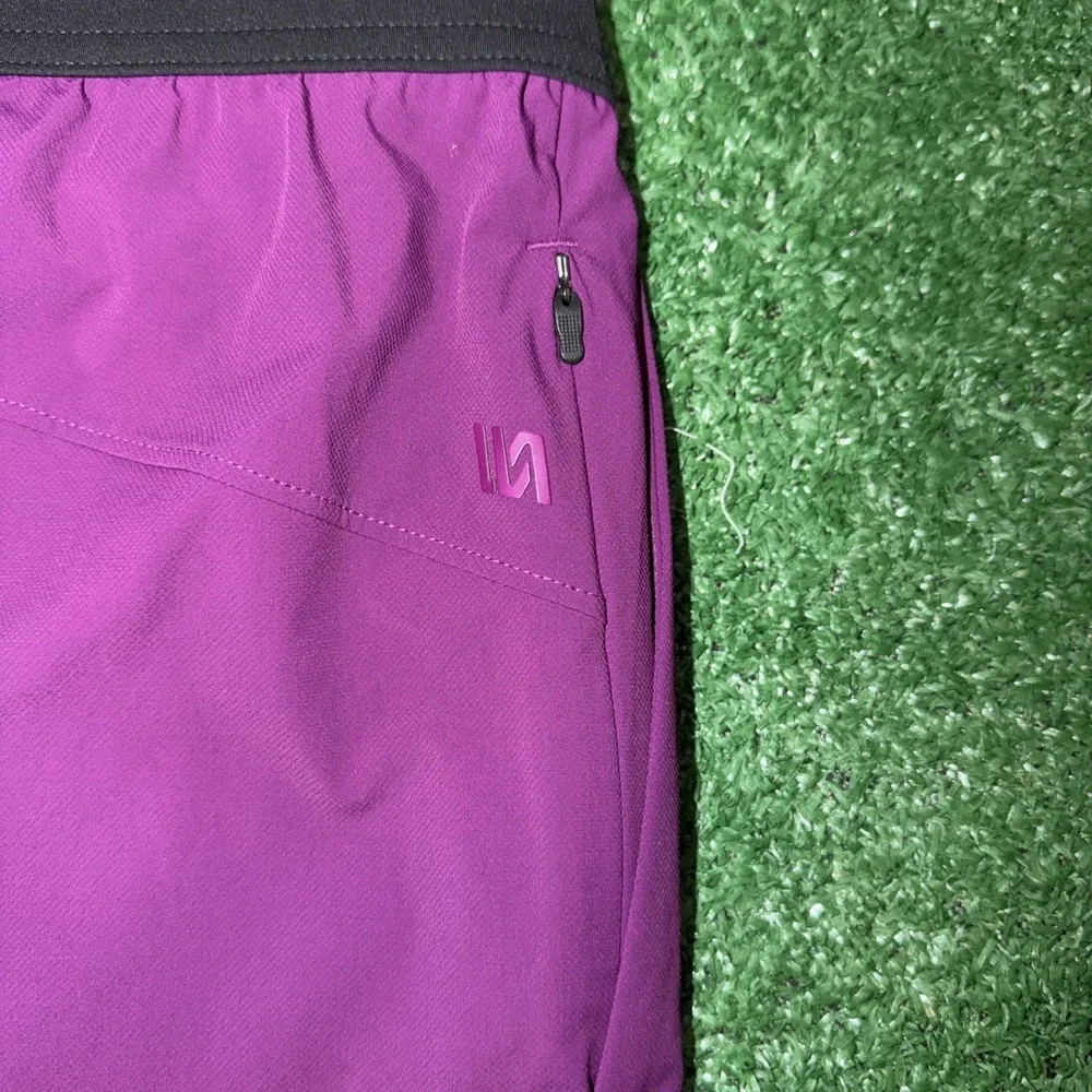 VRST Men's 7" Elevate Unlined Shorts Lrg Purple New Gym Drawstring - Picture 8 of 8